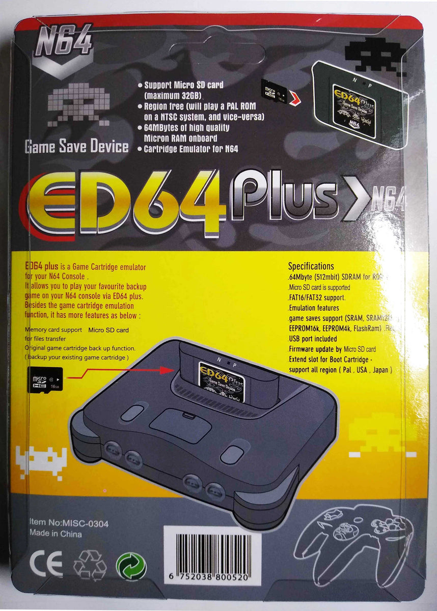 ED64 Plus - Everdrive N64 – Cool Spot Gaming