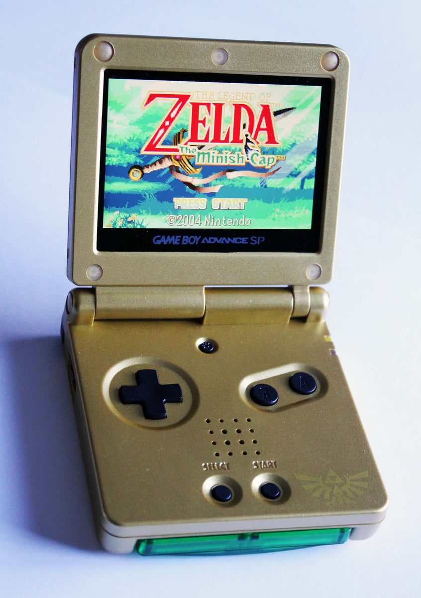 Game Boy Advance SP IPS V2 Console - Zelda – Cool Spot Gaming