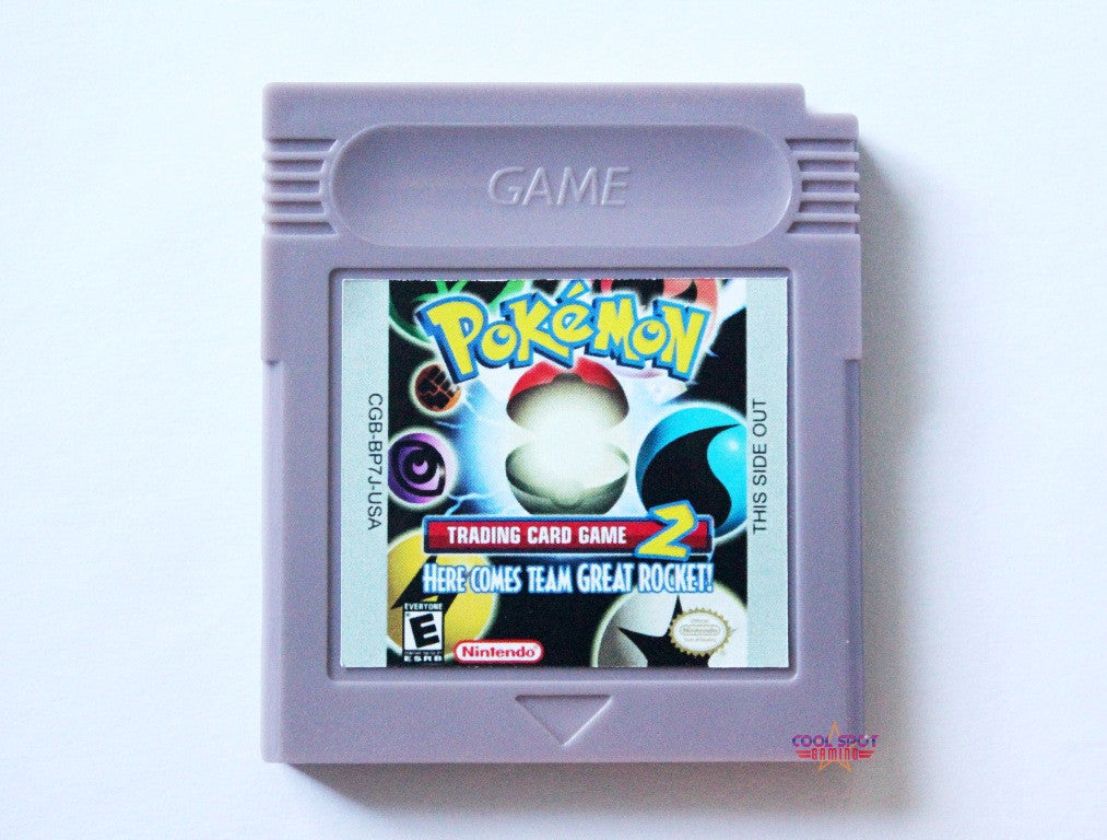 ULTRA RARE Pokémon Card GB2: Here Comes Team Rocket shops For Gameboy Color!