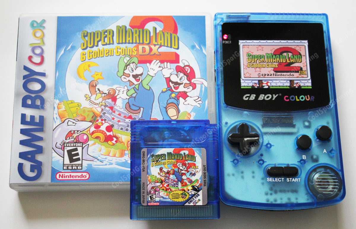 Super Mario Land 2 DX v1.8 Full Colour - Game Boy Colour – Cool Spot Gaming