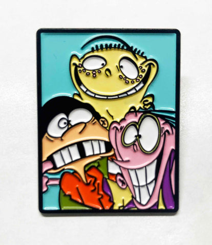 Ed, Edd & Eddy Selfie Pin Badge