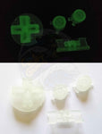 Game Boy Colour GBC Replacement Buttons - Glow in the Dark