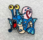 Gary-ados Spongebob/Pkmn Crossover Pin Badge