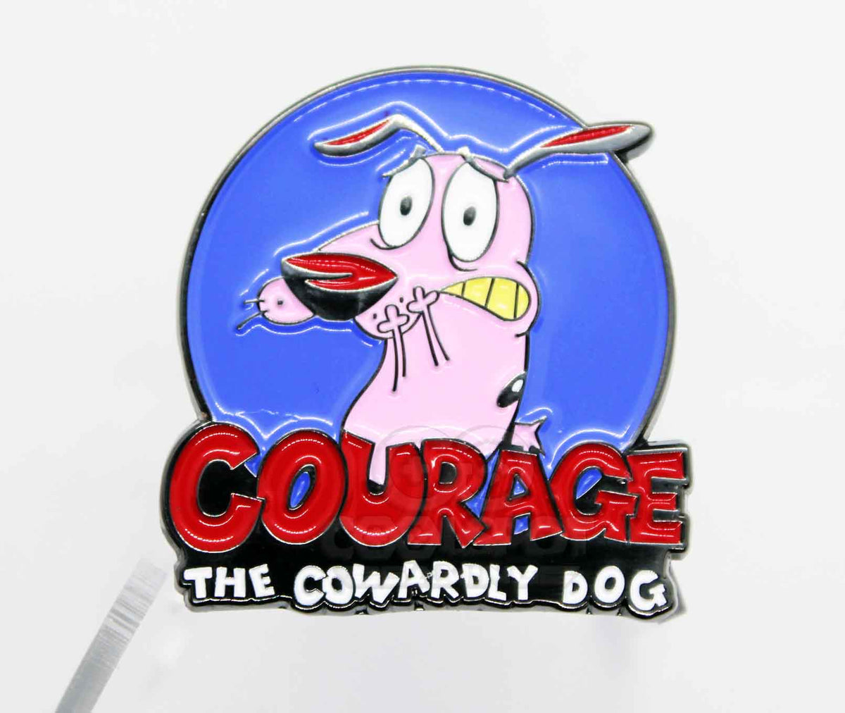 Courage the Cowardly Dog Pin Badge – Cool Spot Gaming