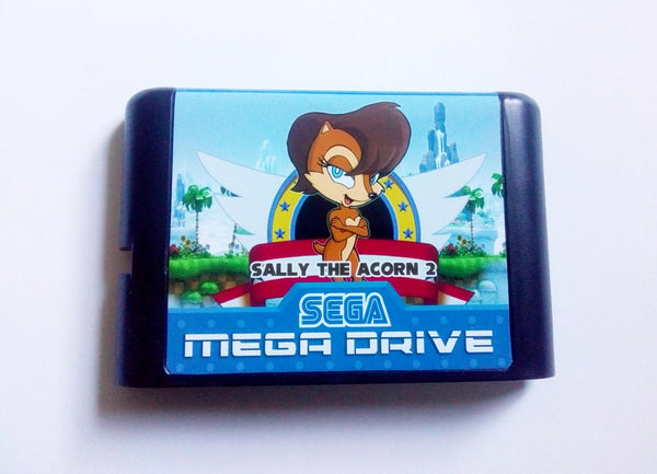 Sally Acorn in Sonic the Hedgehog 2 SEGA Genesis Mega Drive 