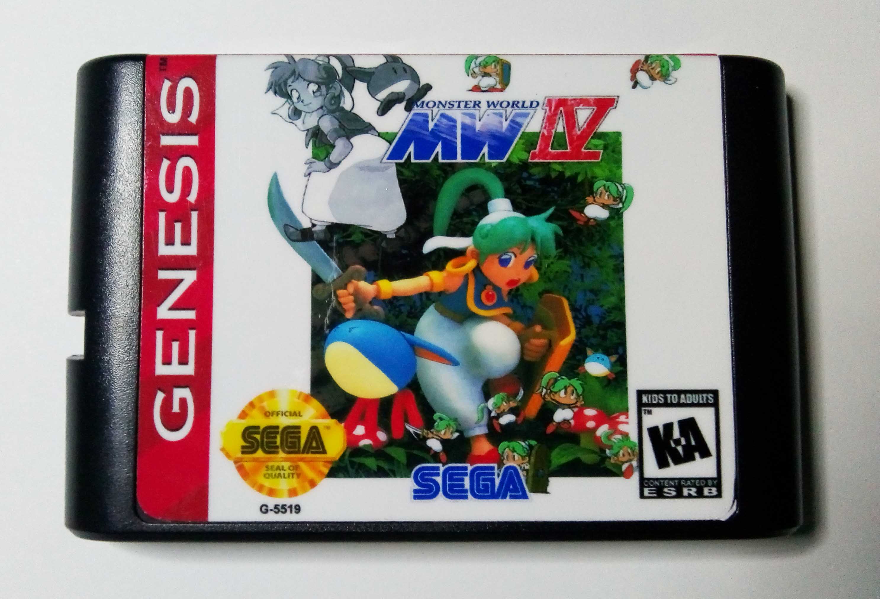 Monster World IV (Japanese Language) - Mega Drive/Genesis - Region Fre –  Cool Spot Gaming