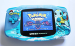 Game Boy Advance IPS V2 Console Squirtle Edition + Presentation Box